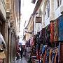 ruelle de boutiques à Grenade